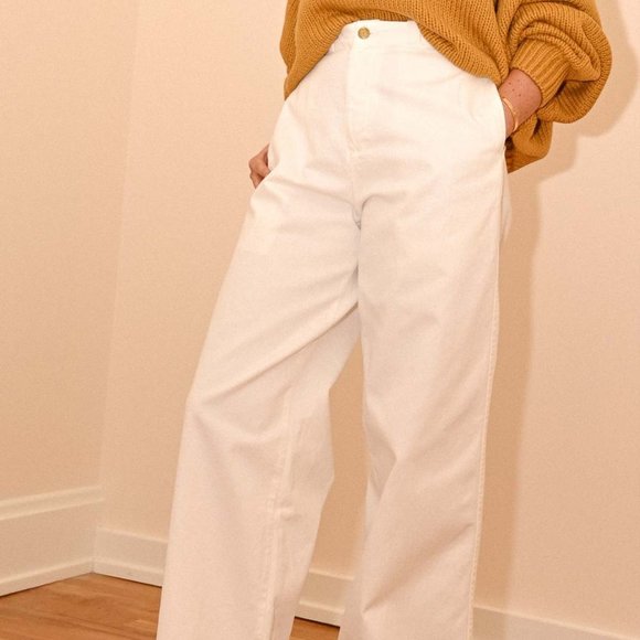 B SIDES Chino in Tile White, size 28, NWOT,All Products : American Fashion Style Bags On Sale